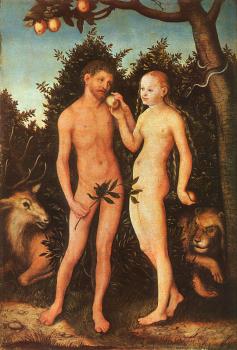 大盧卡斯 尅拉納赫 Adam and Eve